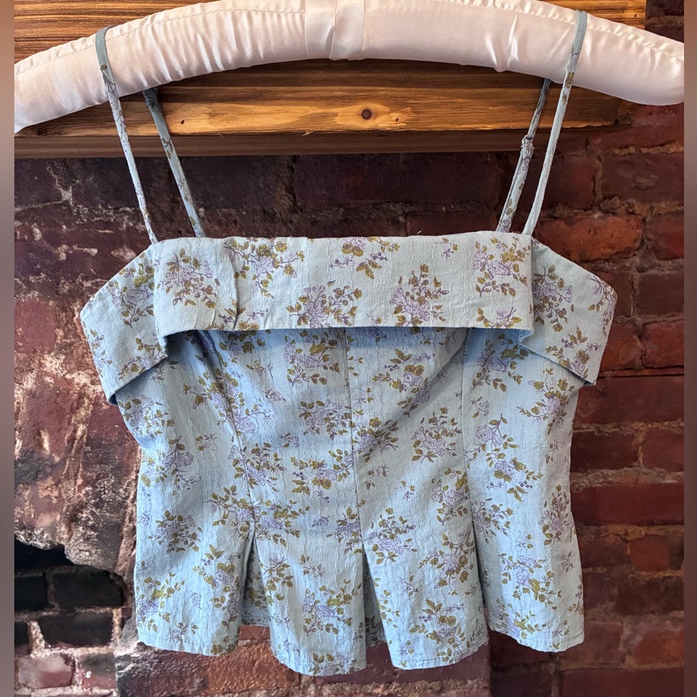Cotton Candy Light Blue Top
